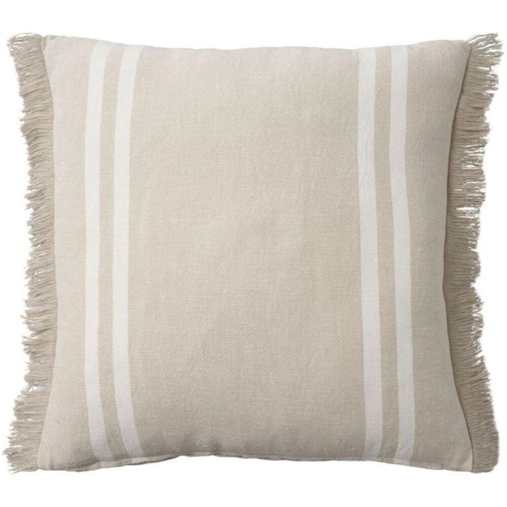 Mina Victory - Lifestyle Cotton Linen Throw Pillow, 20”x20”